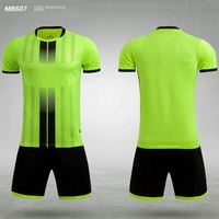 Maillot de football personnalisé à séchage rapide, T-shirts de football, Short d'été antibactérien 100% polyester, Vêtements de sport, Survêtement de football