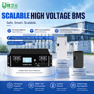 Sistema de Gestión de Baterías (<span class=keywords><strong>BMS</strong></span>) Escalable LWS para Almacenamiento de Energía de Alto Voltaje 75s 80s <span class=keywords><strong>96s</strong></span> 112s 128s 144s 156s 100a 200a 300a, <span class=keywords><strong>BMS</strong></span> de Alto Voltaje Maestro y Esclavo - Product Image 1
