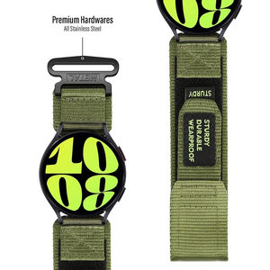 22mm 20mm cinturino in Nylon mimetico per <span class=keywords><strong>Samsung</strong></span> Galaxy <span class=keywords><strong>Watch</strong></span> 6 5 <span class=keywords><strong>4</strong></span> 40 44mm 6 classico 43 47mm cinturino per Huawei <span class=keywords><strong>Watch</strong></span> GT4 3 4Pro <span class=keywords><strong>Band</strong></span> - Product Image 3