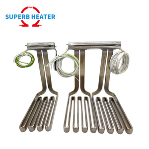 맞춤형 230V 7000W 전기 오일 침수 히터 관형 난방 딥 프라이어 요소 - Product Image 1