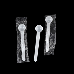 <span class=keywords><strong>Cuchara</strong></span> medidora de plástico <span class=keywords><strong>para</strong></span> polvo de 0,25g <span class=keywords><strong>Cuchara</strong></span> de sal de plástico Logotipo personalizado 0,5 ml Cucharas minimalistas personalizadas de plástico 3 <span class=keywords><strong>gramos</strong></span> - Product Image 1