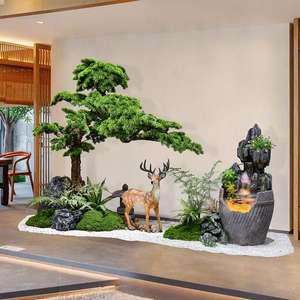 Árboles de Cedro y Pino Artificiales de Alta Simulación, Bonsái para Jardinería, Decoración <span class=keywords><strong>Interior</strong></span> y Exterior, Plantas Artificiales - Product Image 6