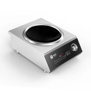 Black Enamel Tempered Glass Best Cooking Hobs with Electric Hot Plate