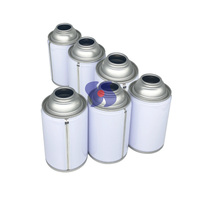 Bombe aérosol vide 65x100mm 250ml avec impression de logo personnalisé Bombe aérosol désodorisante de type col trois pièces