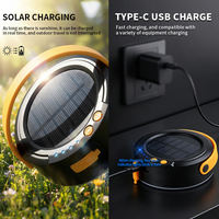 Lanterne solaire de camping, lampe de tente, lampes de camping portables pour le camping en plein air, lampe de travail d'urgence, multifonctionnelle