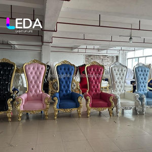 เก้าอี้ LEDA รุ่นขายดี รุ่นรอยัล สำหรับงานแต่งงาน เก้าอี้บัลลังก์หรูหรา เก้าอี้บัลลังก์สำหรับงานอีเว้นท์ - Product Image 2