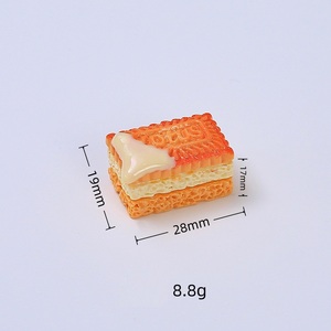 Миниатюрные кабошоны из смолы в форме пончиков, экологичные подвески для серег, брелоков, браслетов, подарков для бизнеса и ювелирных изделий - Product Image 6