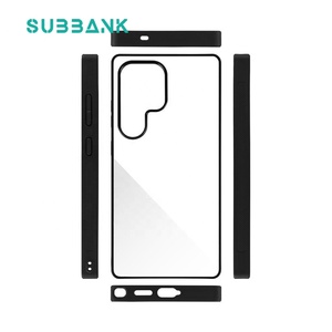 Subbank all'ingrosso 2D TPU <span class=keywords><strong>custodia</strong></span> per telefono in plastica per <span class=keywords><strong>Samsung</strong></span> S25 Ultra serie in alluminio Plate stampato LOGO sublimazione in bianco - Product Image 3