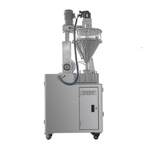 מכונת מילוי ואטימה אנכית חשמלית CFS-200F עם בקר PLC, לאריזת שקיות מוכנות מראש, מהירות גבוהה, אוטומטית, לאריזת מזון בשקיות דויפאק. - Product Image 4