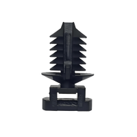 Nouvelles attaches de fixation pour câbles de type sapin FT6-D10/2 pièces / Supports de câbles style Hellermann 156-00880/150-74890/T30RFT6D10 Noir