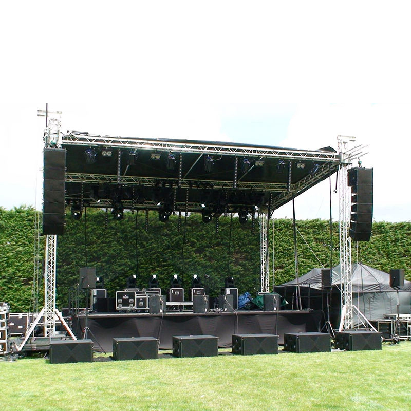 Aluminium Podium Achtergrond Dak Truss Frame Display Verlichting Podium Truss Pilaar Voor Evenement Concert Evenement Podiumplatform