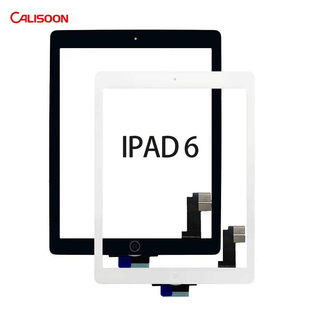 Layar Sentuh untuk Ipad Pro 4 5 6 Air 1 2 3 Mini 2017 2018 2020 2021 9.7 10.5 Penggantian Rakitan Kaca Tampilan Layar