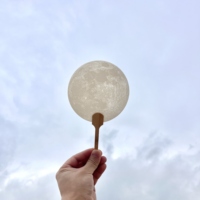 Éventail de Danse pour Mariage, Réunion, Festival de la Mi-Automne, Cadeau de Style Chinois, Éventail de Lune Translucide Imprimé en 3D Créatif