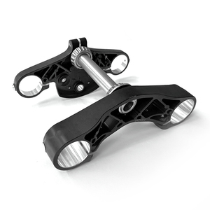 Ensemble de support de fourche inférieur/supérieur et de tige de fourche usinées CNC en alliage d'aluminium pour Harley-Davidson CVO Road Glide 121 - Product Image 3