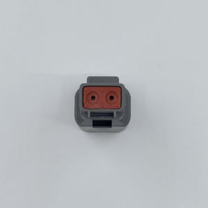 Adaptor Terminal Baterai Otomotif DTP Seri 2 IP66 Tahan Air Jantan/Betina 220A 8-9P Casing Plastik Sambungan Kawat Tembaga - Product Image 1