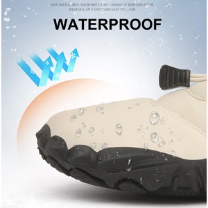 Scarponi da trekking invernali impermeabili da <span class=keywords><strong>donna</strong></span> Sneakers da avventura Wilderness a piedi nudi Anti-Slip da arrampicata - Product Image 6