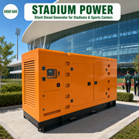 Générateur diesel insonorisé de la série Energy Spec pour service local, restaurants et sites de forage