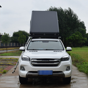 <span class=keywords><strong>Tente</strong></span> <span class=keywords><strong>de</strong></span> <span class=keywords><strong>toit</strong></span> rigide triangulaire escamotable pour voiture, jeep, camping-car, en aluminium, fabriquée par le fabricant OEM - Product Image 4