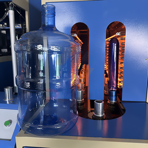 Baixo Preço Semi Automático 5 Galões <span class=keywords><strong>PET</strong></span> Máquina Sopradora Garrafas De Plástico Que Faz A Máquina - Product Image 2