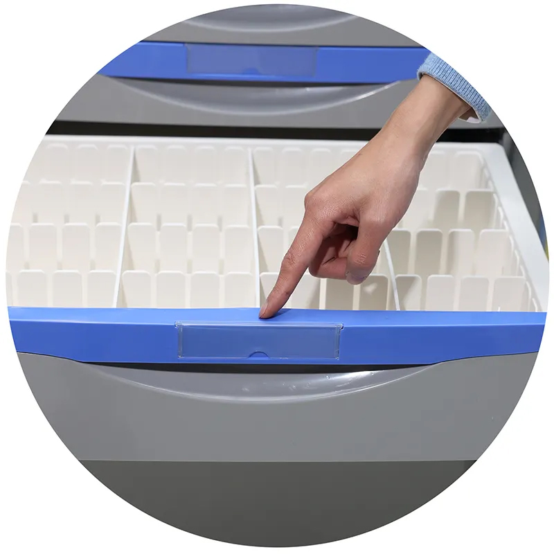 MN-AC004 Hospital ABS Plastic Anesthesia Medicine Medical Crash Cart