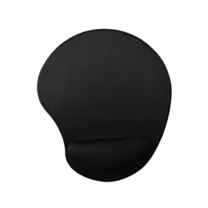 Mousepad ergonômico com suporte de pulso, mouse pad de gel confortável para computador portátil, alívio para dor com base de pu antiderrapante