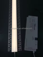 Perfil de Aluminio para Techo de Pladur con Canal LED para Tira de Luz, Precio de Fábrica
