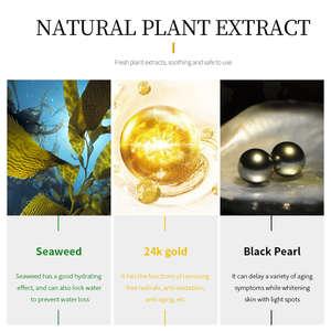 Bán buôn giá rẻ giá 24K vàng lão hóa giữ ẩm làm săn chắc vàng đen Mặt nạ mắt vá - Product Image 5