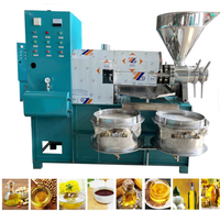 Commerciële huishoudelijke oliepersmachine voor pinda's, sesam, zonnebloem, kokosnoot, olijf, sojabonen en palmolie.