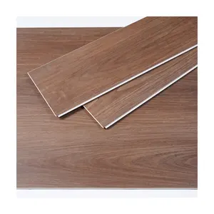 Plancher flottant intérieur imperméable de planche de vinyle de clic de luxe de PVC SPC de PISO LVT de l'usine de la Chine