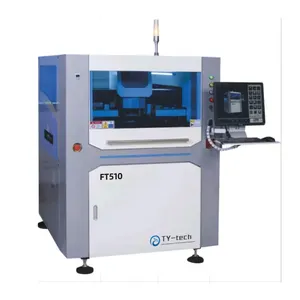 Impresora de pasta de soldadura en línea TYtech FT510 PCB SMD, máquina impresora de plantilla LED SMT completamente automática