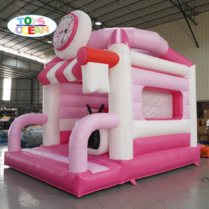 Château gonflable commercial personnalisé, grand éléphant, combo toboggan, trampoline, adapté à la <span class=keywords><strong>location</strong></span> de fête pour enfants - Product Image 5