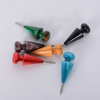 Aiguilles coniques en résine perforées pour papier d'aluminium, accessoires de chicha, 60 cm, fournies par l'usine de luxe