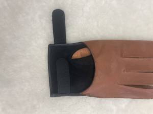 Gants en cuir de chèvre véritable pour <span class=keywords><strong>homme</strong></span>, parfaits pour la conduite automobile et la <span class=keywords><strong>moto</strong></span>, équipement extérieur tendance pour le cyclisme - Product Image 2