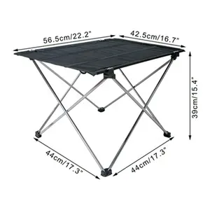 Facile da trasportare ultraleggero <span class=keywords><strong>pieghevole</strong></span> in tessuto oxford portatile all'aperto spiaggia escursionismo <span class=keywords><strong>tavolo</strong></span> <span class=keywords><strong>pieghevole</strong></span> in alluminio campeggio e picnic - Product Image 1