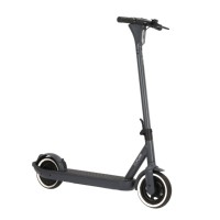 Mihunter ABE S05 skuter elektronik lipat, skuter listrik cepat rem ganda Escooter jarak jauh dengan lampu LED 8.5 inci 36V