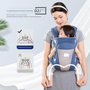 <span class=keywords><strong>Marsupio</strong></span> Porta Bebè, Pratico Strumento 2-in-1 per Trasportare il Bambino, Adatto per Tutte le Stagioni e le Uscite, Libera le Tue Mani - Product Image 1