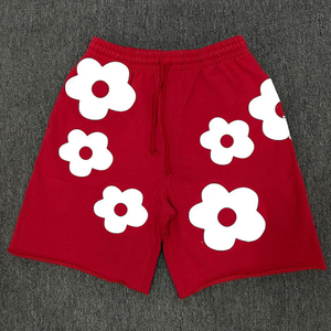 Pantalon de survêtement personnalisé DT pour homme, haute qualité, Portugal, étiquette noire, impression en relief, décontracté, cordon de serrage central, motif floral, toutes couleurs - Product Image 3