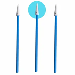 750 Precision Micro Swabs LED Foam Stick 76mm Pointed Sharp Clean Cotton Bud Stick