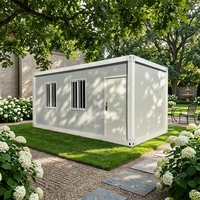 Maison conteneur préfabriquée modulaire pour atelier de machines de construction extérieur