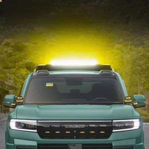 BYD ไฟสปอตไลท์ลายเสือดาว8แถบไฟหลังคามูนสโตนแบบพับได้30 "<span class=keywords><strong>แฟลช</strong></span>สปอตไลท์ออฟโรด - Product Image 6