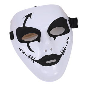 Halloween uomini donne maschera pittura nera maschere Full Face per Clown <span class=keywords><strong>fantasma</strong></span> Cosplay mascherata Hip Hop Dance Party - Product Image 1
