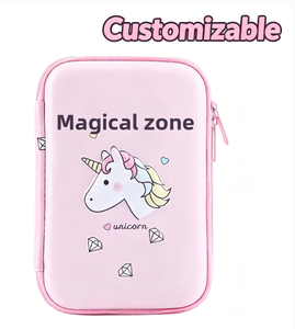 Boîte à crayons personnalisable en EVA, large et tridimensionnelle, motif dessin animé mignon, grande capacité, sans fermeture, haute valeur esthétique - Product Image 1
