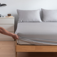Ensemble de literie en bambou 100% doux et soyeux, draps de qualité supérieure pour le confort et la durabilité