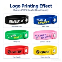 Bracelets personnalisés en PVC avec logo imprimé, échantillon gratuit, couleur exacte, pour événements d'entreprise, salons professionnels, bracelet de marque, fabricant en gros