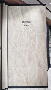 <span class=keywords><strong>Dalle</strong></span> en pierre frittée Blaze Build en marbre noir poli 1600x3200mm antidérapante et résistante aux acides pour cuisine, salle à manger, mur et sol - Product Image 3