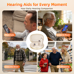 Flysound 2026 <span class=keywords><strong>Amplificateur</strong></span> sonore à conduction aérienne médical en gros, aide auditive Bluetooth RIC avec étui de séchage et de charge <span class=keywords><strong>pour</strong></span> la surdité - Product Image 2