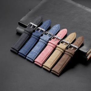 Bracelet de montre intelligente de sport unisexe de 10 à 22mm Nouveau bracelet en tissu denim pour <span class=keywords><strong>Huawei</strong></span> pour Samsung Watch <span class=keywords><strong>4</strong></span> - Product Image 2