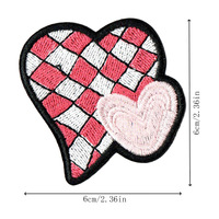 Dessin animé anglais lettre patchs brodés Original fer sur Badges accessoires pour casquettes de Baseball tissu commun pour vêtements