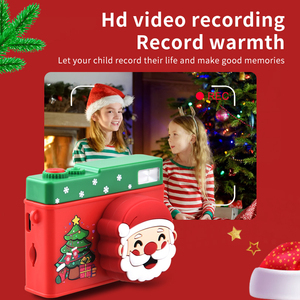 Appareil photo pour enfants édition Noël 96MP HD Photo 1080P Vidéo Écran IPS 2,0 pouces Charge USB Appareil photo jouet pour enfants - Product Image 5