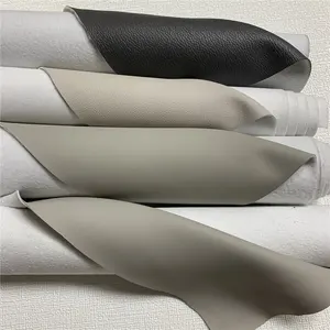 New development direct factory pvc artificial leather material for sofa upholstery